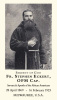 Servant of God Fr. Stephen Eckert Holy Card